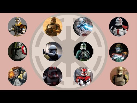 Every Clone Commander: Complete Guide [Part 1 of 2]