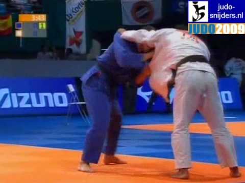 Judo 2009 Rotterdam: Amel Mekic (BIH) - Muhamadmurod Abdurahmonov (TJK) [-100kg].