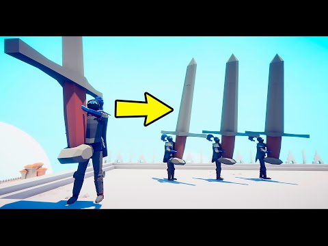 TABS Mod - Broadsword vs Units