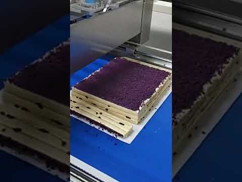 Ultrasonic cake cutting machine