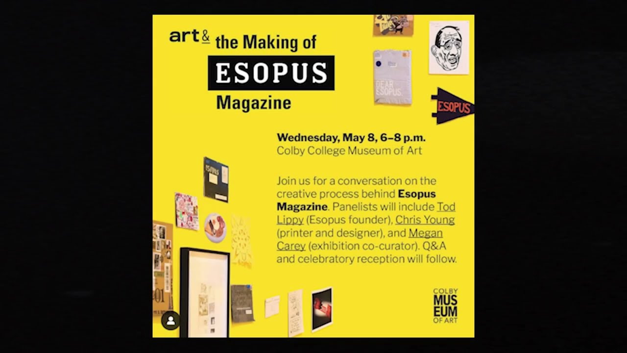 ART & THE MAKING OF ESOPUS MAGAZINE