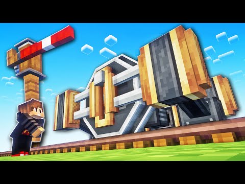 A LEGŐRÜLTEBB VONATOK A MINECRAFTBAN! MINECRAFT MODERÁTOR 4. │ Create Mod