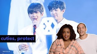 Download lagu EXO PLANET #4 The ElyXiOn in Seoul WHAT U DO?   TENDER LOVE REACTION (EXO REACTION) mp3