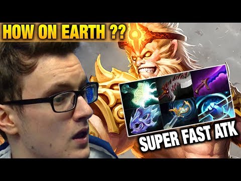 Miracle VS Monkey King SUPER FAST ATTACK SPEED - Dota 2