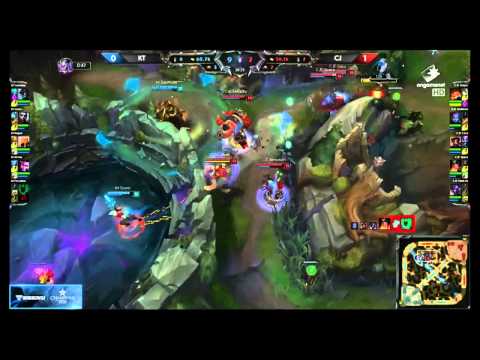 CJ Entus vs KT Rolster Full BO3 Set | LCK Summer Split 2015 W8D3