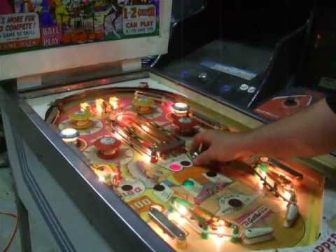 #324 Gottlieb SUNSET 2 player Pinball Machine-old school game for a Tinkerer!  TNT Amusements