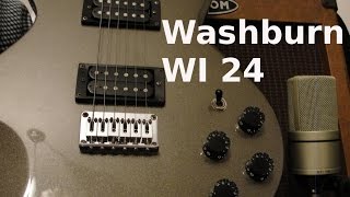 Video thumbnail for Обзор электрогитары Washburn Wi24 Чистый звук, Овердрайв, Эффекты и Лупер by theEazy RB