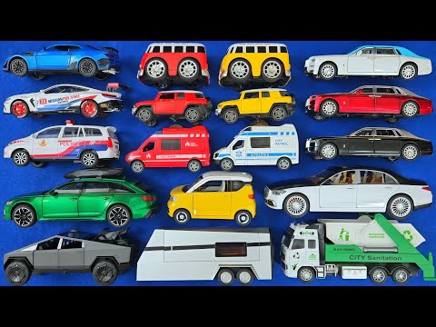 Luxury Diecast Toy Cars for Toddlers | Tesla, Rolls Royce, Mercedes, FJ Cruiser and more