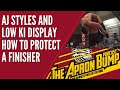 AJ Styles Vs Low Ki Shows How To Protect A Finisher ROH Honor Invades Boston 2002