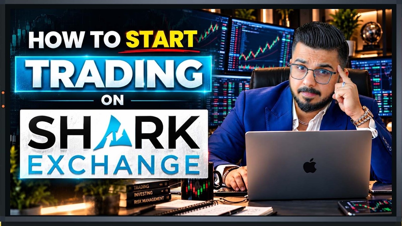 How to Start Trading on Shark Exchange | Step-by-Step Guide for Beginners