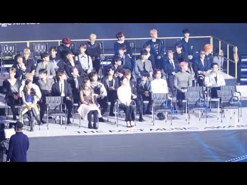 190424 monsta x, ikon, red velvet, nuest reaction to gfriend (tfmn+sunrise)