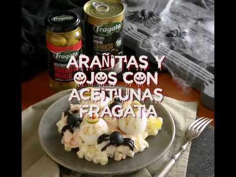 Halloween con aceitunas Fragata