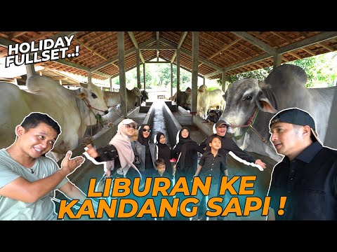 FORMASI LENGKAP..!!! TERBANG JAUH DEMI LIBURAN KE KANDANG SAPI MAS HERMAWAN..!!