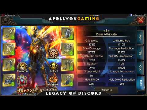 Live - Lets do some IceFire - Legacy Of Discord - Apollyon