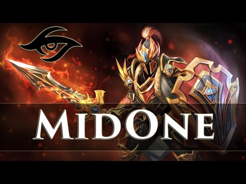 New Team Secret MidOne dragon knight ranked gameplay