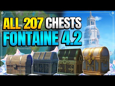 ALL Chest Locations in Fontaine 4.2 | In Depth Follow Along |【Genshin Impact】