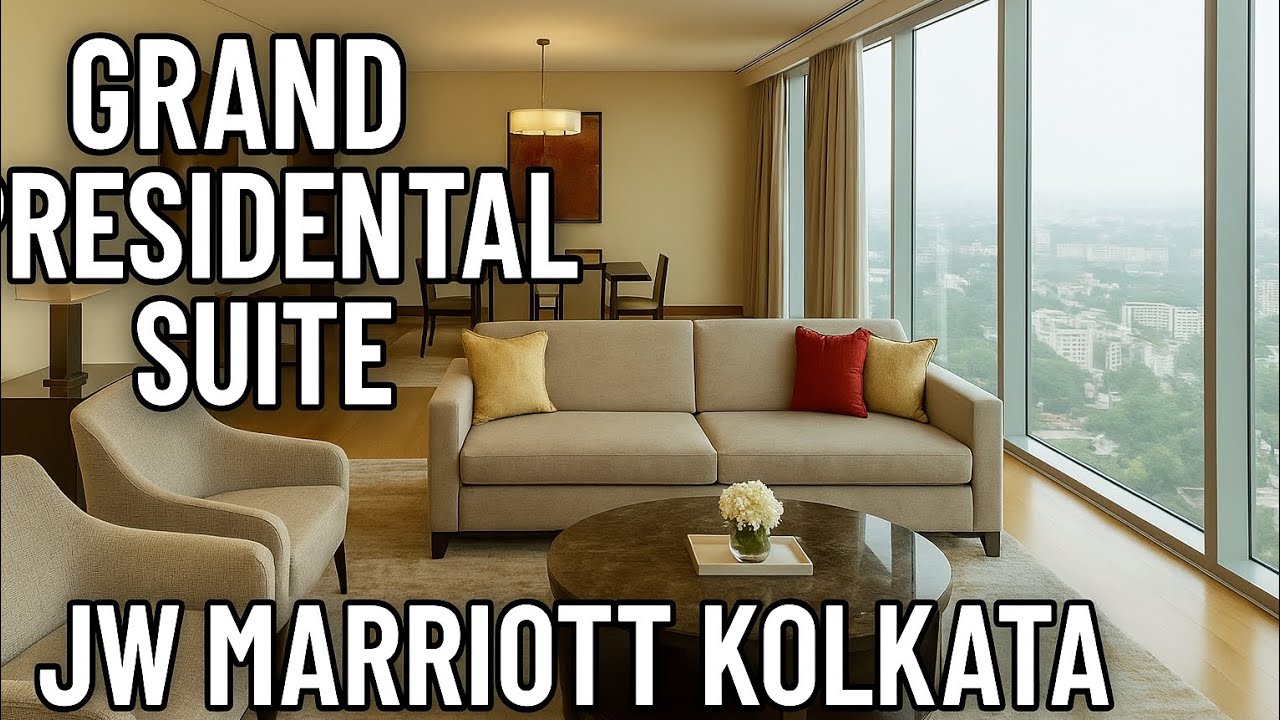Inside the Grand Presidential Suite at JW Marriott Kolkata: A Luxury Hotel Tour