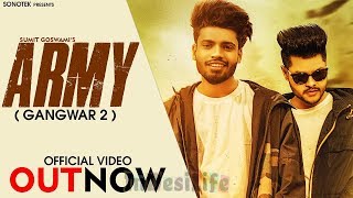 Sumit Goswami  ARMY  Latest Haryanvi New Song 2020