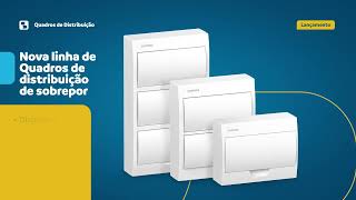 Linha de Quadros de Distribuição (Embutir e Sobrepor)