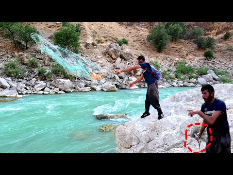 Atabek's Adventure From Construction With Afsaneh To Fishing: An Exhausting Journey