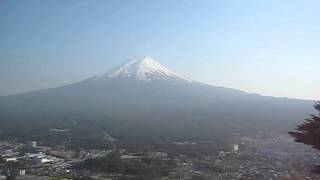 preview picture of video 'Mt. Fuji from Mt. Tenjo'