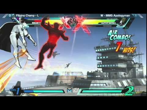 UMVC3: MMG Apologyman vs Filipino Champ - Grand Finals - Alpha Clash 11
