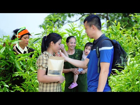 Sweet Happy Moments: Shan Tuyet Ancient Tree Milk Tea and Husband's Surprise Appearance