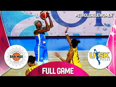 Nadezhda v ZVVZ USK Praha - Full Game - EuroLeague Women 2018-19