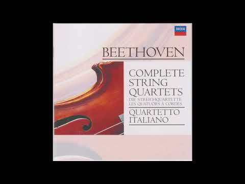 Ludwig van Beethoven — String Quartet No.2 in G major, Op.18 No.2 — Quartetto Italiano, 1975