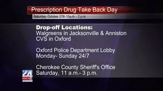 Multiple Local Locations Participating in National Drug Take Back Day