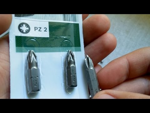 Screwdriver Bits, PH2-PZ2 (Bosch)