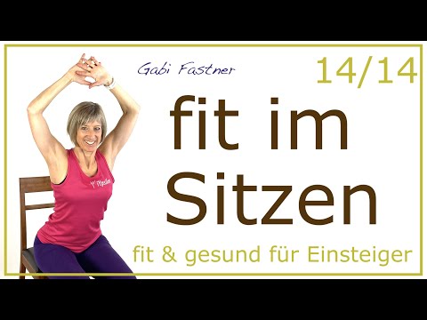 14/14🌷30 min. fit im Sitzen | Hocker-Workout ohne Geräte
