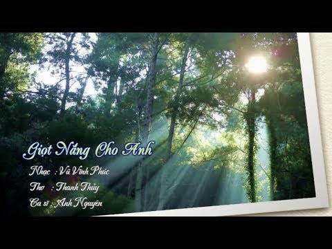 Giọt nắng cho anh - Anh Nguyên