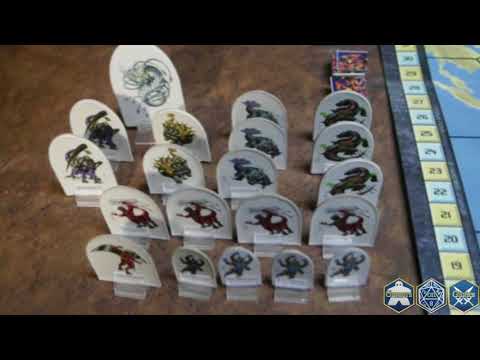 Gamers on Games: Kaiju Conquest Component Preview