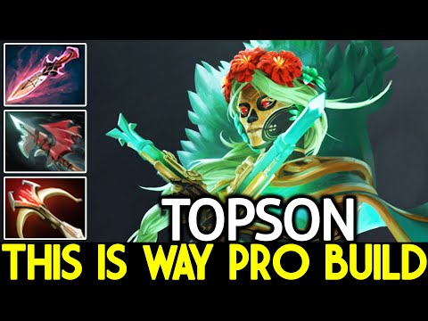 TOPSON [Muerta] This is Way Pro Build Full Red items Dota 2