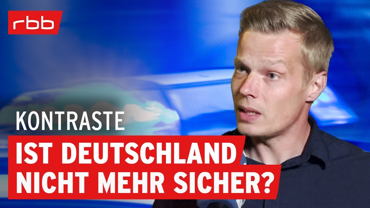 Ist Deutschland nicht mehr sicher? Ein Polizist und seine steilen Thesen | Kontraste