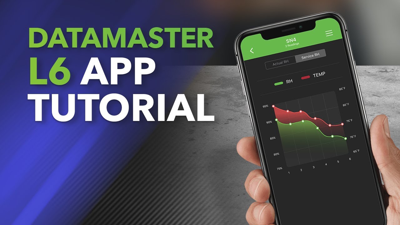 DataMaster L6 App Tutorial - Rapid RH