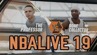 NBA LIVE 19 | HOW TO UNLOCK BONE COLLECTOR AND THE PROFESSOR DRIBBLE PACKAGES IN NBA LIVE 19