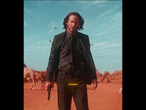 "He Didn't Shoot 🥶" | John Wick Edit | Song - Don't Stop ( Slowed ) | #shorts