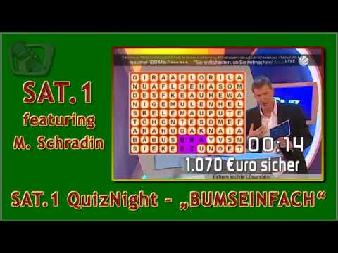 #SAT 1  Quiznight   ´´BUMSEINFACH´´   CITV NL Reupload  28.09.2010