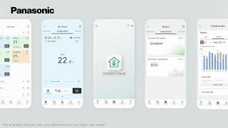 Panasonic Comfort Cloud App – Now with a Brand-New Design!