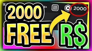 (*NEW*) HOW TO GET 2000 ROBUX FOR FREE IN ROBLOX!