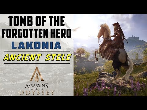 Tomb of the Forgotten Hero | Ancient Stele & Loot Treasure Location | ASSASSIN'S CREED ODYSSEY