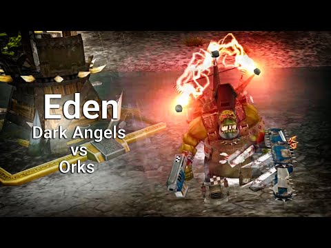 Unification cinematic Dark Angels vs Orks map Eden