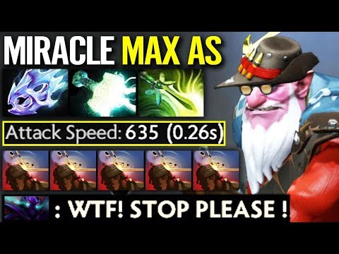Miracle Max Attack Speed BUILD for Counter Spectre - 7.22 10k mmr Sniper Carry Dota 2