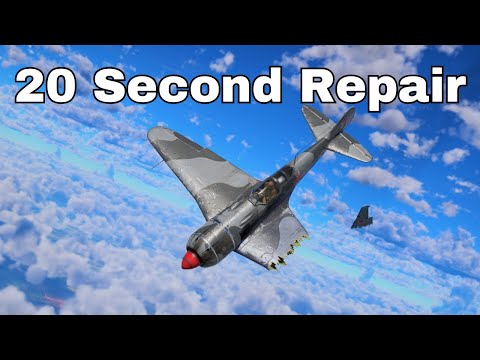 How To Land With No Wings Or Tail | War Thunder Beginner's Guide