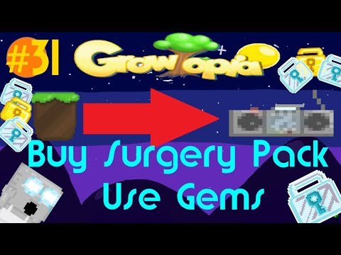 Growtopia | Dirt To Party Blaster #31 | Buying Surgery Pack Use Gems