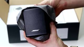 BOSE SURROUND SPEAKERS UNBOXING