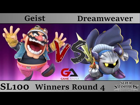 SMASHLAN'D 100 - Winners Round 4: Geist (Wario) vs TGG | Dreamweaver (Metaknight)