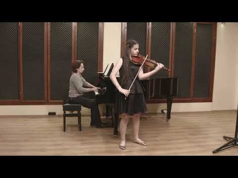 Maya Vasileiadou - Mozart Violin concerto No1,1st mvt